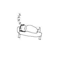 sleeping drawing by cabbages in Artbitrator