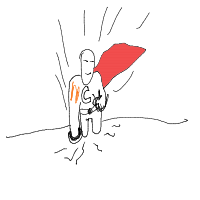 hero landing drawing by cabbages in Artbitrator