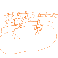 gladiator arena drawing by cabbages in Artbitrator