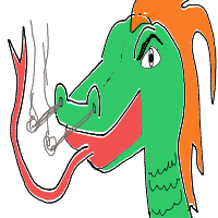 dragon drawing by kroket in Artbitrator