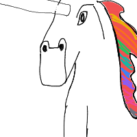 unicorn drawing by kroket in Artbitrator