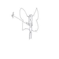 fairy drawing by kroket in Artbitrator