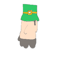 leprechaun drawing by kroket in Artbitrator