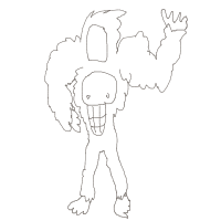 yeti drawing by kroket in Artbitrator