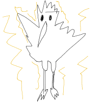 thunderbird drawing by kroket in Artbitrator