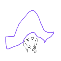 hiding under blanket drawing by menna in Artbitrator