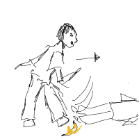 tripping drawing by myself436 in Artbitrator