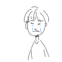 sad face drawing by myself436 in Artbitrator