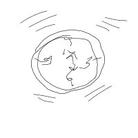 alarm clock ringing drawing by saloni in Artbitrator