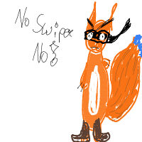 sneaky fox drawing by salyr in Artbitrator