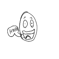 laughing drawing by boislippy in Artbitrator