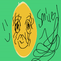 smiley face drawing by dandelionfluff in Artbitrator
