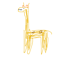 giraffe drawing by dunstanz in Artbitrator