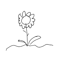 flower drawing by player-pgdg6f1r6 in Artbitrator