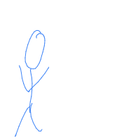 throwing water balloon drawing by myaa in Artbitrator