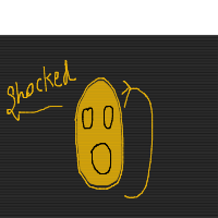 surprised face drawing by aryan in Artbitrator