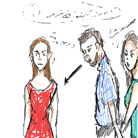 distracted boyfriend drawing by myself436 in Artbitrator