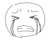 crying face drawing by ub3cake_ in Artbitrator