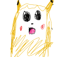 surprised pikachu drawing by bread in Artbitrator
