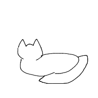 cat drawing by player-4kz89vwjw in Artbitrator