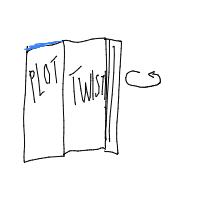 plot twist drawing by lilyjunebuggy in Artbitrator