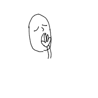yawning drawing by lilyjunebuggy in Artbitrator