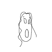 surprised face drawing by shadow0130 in Artbitrator