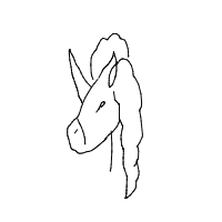 unicorn drawing by peter in Artbitrator