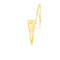 lightning bolt drawing by embervu in Artbitrator