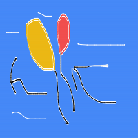 balloon floating away drawing by aura in Artbitrator