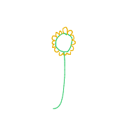 flower drawing by player-2h9xpr2ik in Artbitrator