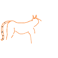 tiger drawing by player-2h9xpr2ik in Artbitrator