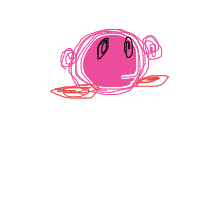 kirby drawing by lulita in Artbitrator