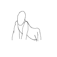 gorilla drawing by myname in Artbitrator