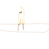 parrot drawing by myname in Artbitrator