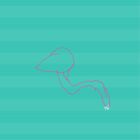 flamingo drawing by myname in Artbitrator