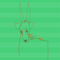 antelope drawing by myname in Artbitrator