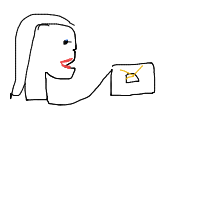 taking photo drawing by cristian in Artbitrator