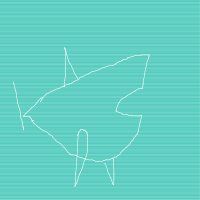 great white shark drawing by myname in Artbitrator