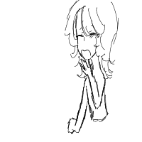 yawning drawing by thegoatofallgiats in Artbitrator