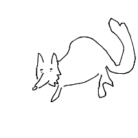 sneaky fox drawing by guest-d5jwf1nww in Artbitrator