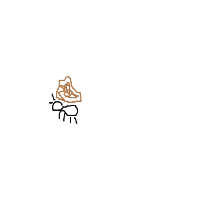 ant carrying giant crumb drawing by guest-8krhap055 in Artbitrator