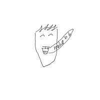 laughing drawing by 32lmarshall in Artbitrator