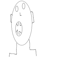 yawning drawing by sonukp in Artbitrator