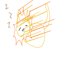 sleeping lion drawing by augurylynx in Artbitrator