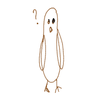confused owl drawing by augurylynx in Artbitrator