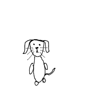 sleepy dog drawing by shabang in Artbitrator