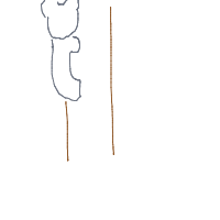 koala hugging tree drawing by tessa9 in Artbitrator
