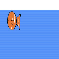 clownfish drawing by fruit_loops1 in Artbitrator