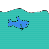 dolphin drawing by fruit_loops1 in Artbitrator